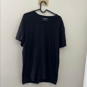 Calvin Klein Black Crew Neck Short Sleeve Tee
